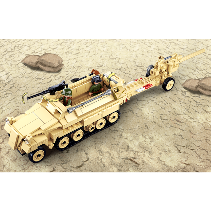 Sluban Sluban - WWII - German Half Track M38-B0695 - #16104