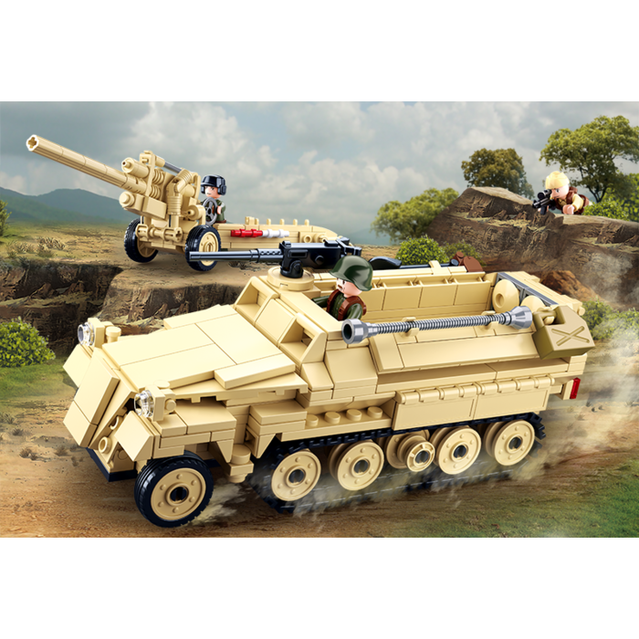 Sluban Sluban - WWII - German Half Track M38-B0695 - #16104