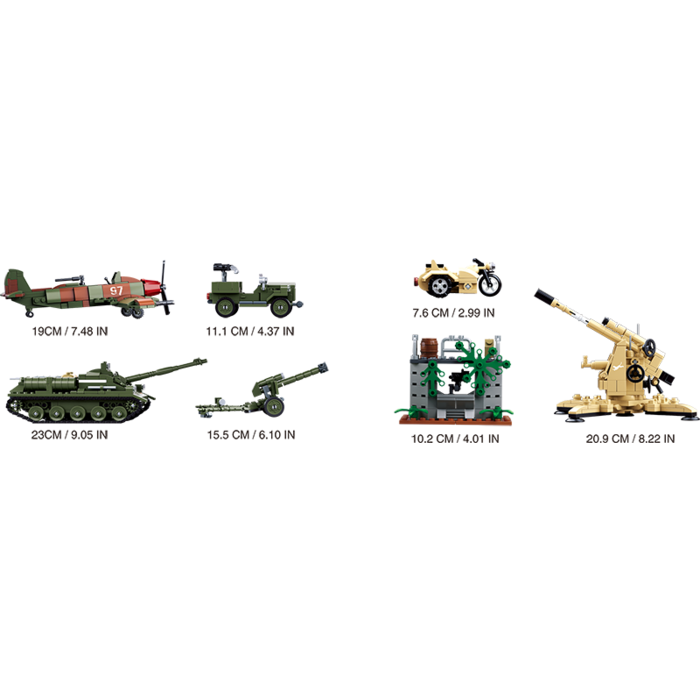 Sluban Sluban - WWII - Battle of Kursk M38-B0697 - #16073