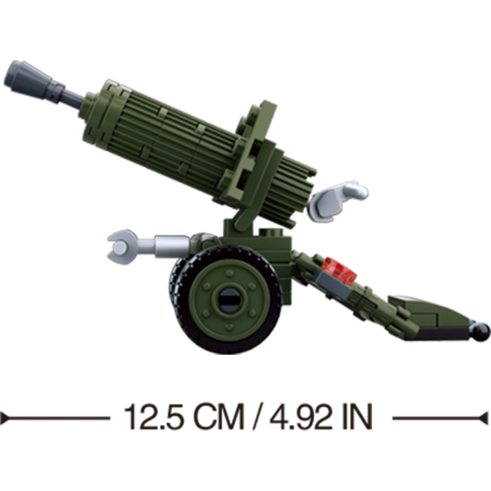 Sluban Sluban - WWII - 4in1 Army model A M38-B0678A - #16130