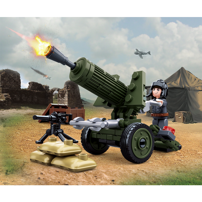 Sluban Sluban - WWII - 4in1 Army model A M38-B0678A - #16130