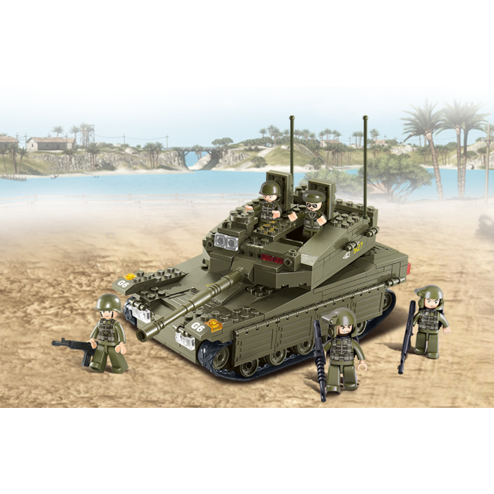 Sluban Sluban - Tank M38-B0305 - Style 3 - #16161