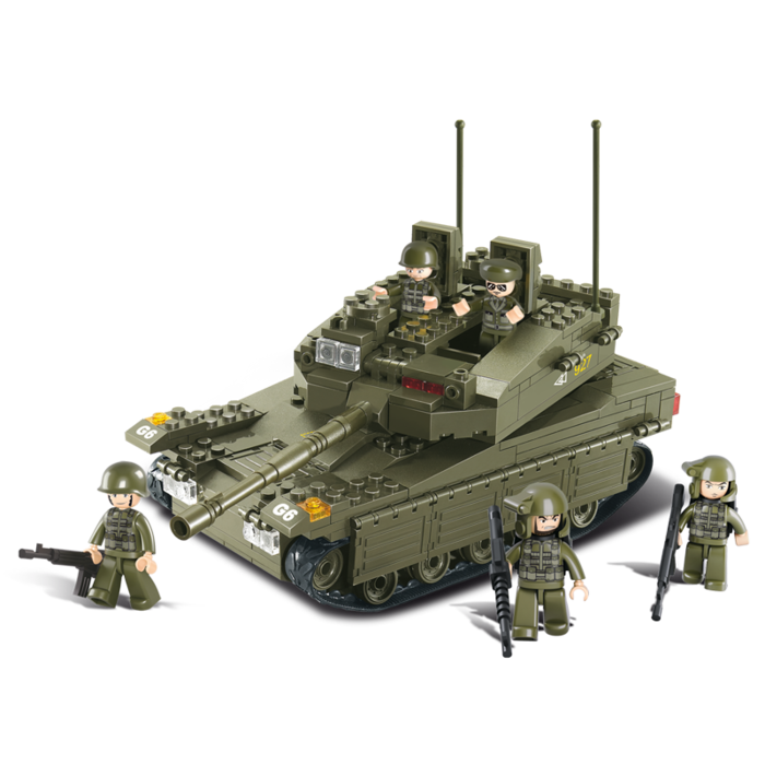 Sluban Sluban - Tank M38-B0305 - Style 3 - #16161