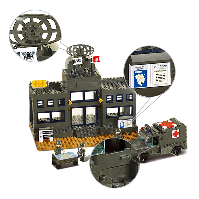 Sluban Sluban - Headquarter M38-B7100 - #16183