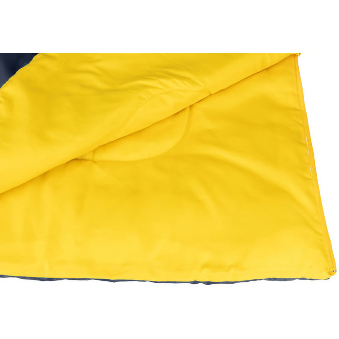 Abbey Camp® Abbey Camp® - Sleeping Bag Blanket Model Summer • TARIFA-13 • Navy/Yellow