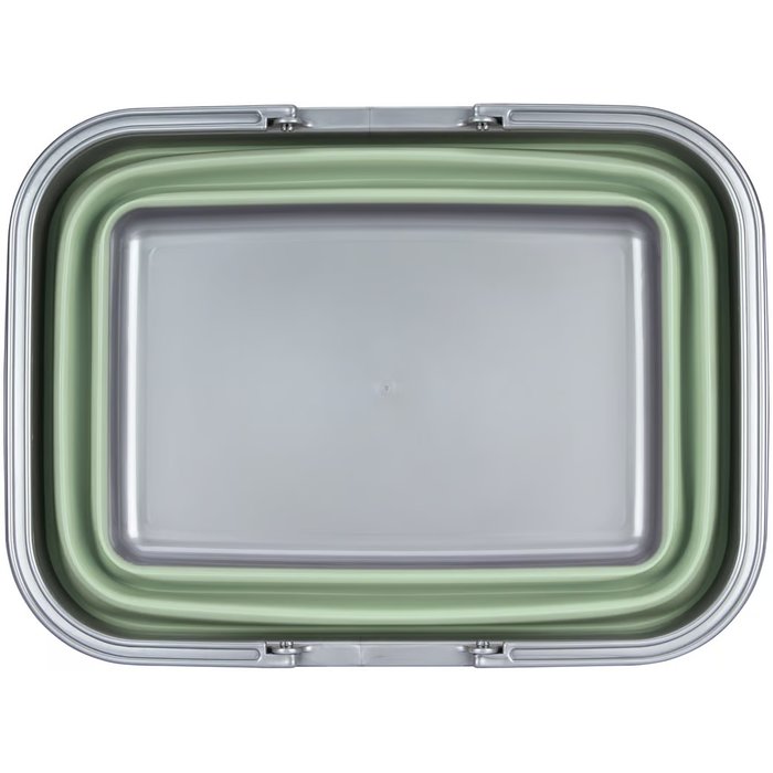 Abbey Camp® Abbey Camp® - Zusammenklappbare Spülschüssel • ANNENCY-016 • Grün/Grau