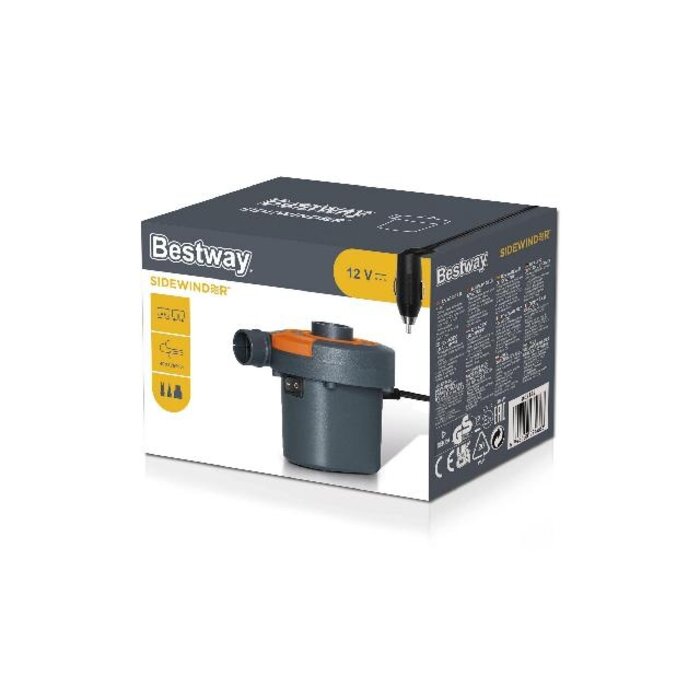 Bestway Bestway - Luftpumpe Elektrisch - Sidewinder - 12 V AC/DC