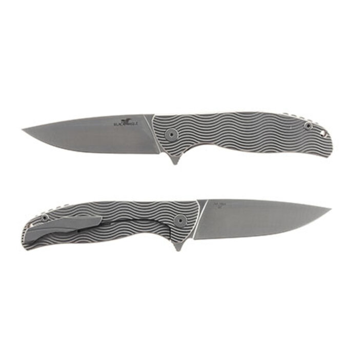 Black Eagle Black Eagle - Wave - Full Titanium - Flipper