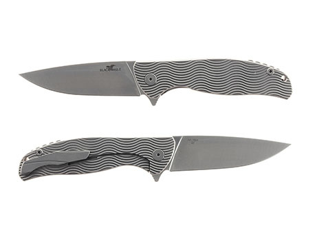Black Eagle Black Eagle - Wave - Full Titanium - Flipper