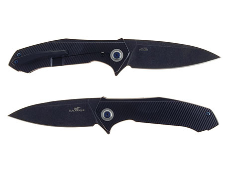 Black Eagle Black Eagle - Grey Titan - Full Titanium - Flipper