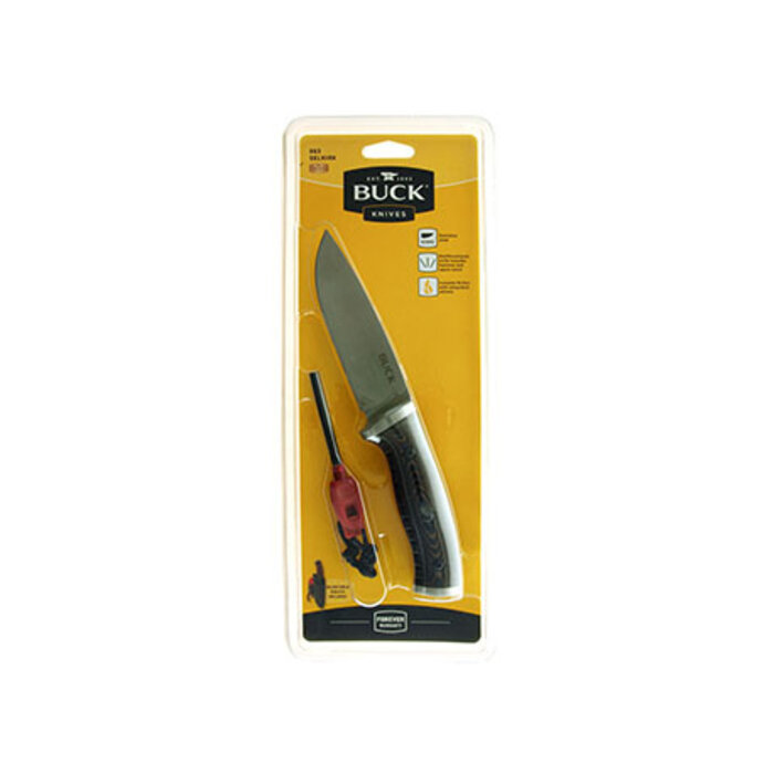 Buck Knives Buckv- Selkirk Micarta - Clampack