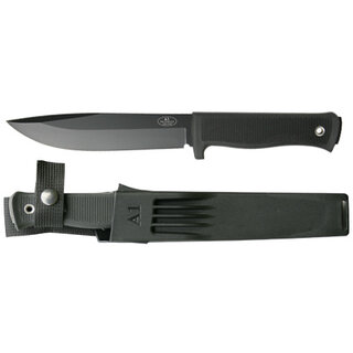 Fällkniven Fällkniven - ArmySurvival Knife - Black - Zytel Sheath
