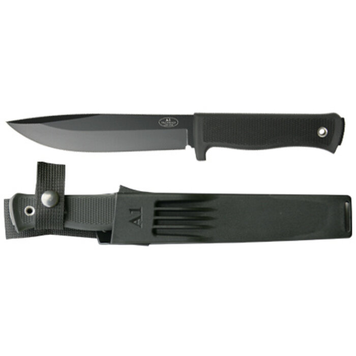 Fällkniven Fällkniven - ArmySurvival Knife - Black - Zytel Sheath