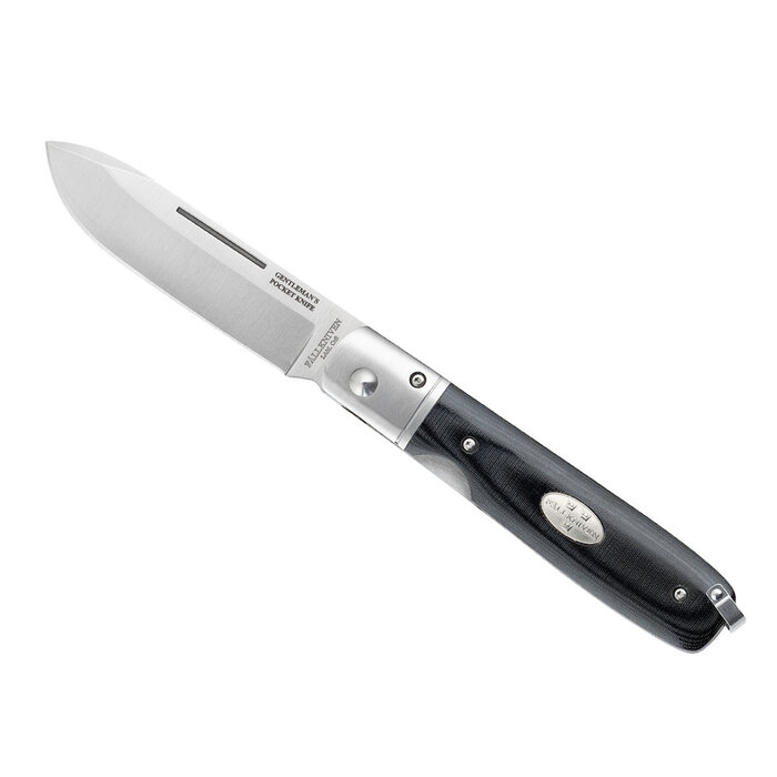 Fällkniven Fällkniven - Gentlemans Pocket Knife - Black Micarta