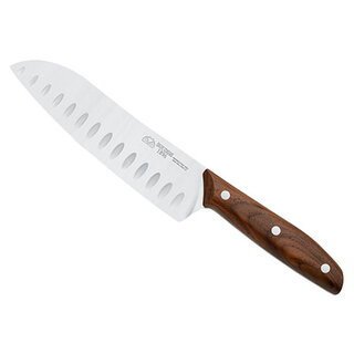 Due Cigni Coltellerie Due Cigni -1896 - Santoku Couteau 18cm - Noyer