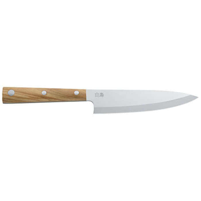 Due Cigni Coltellerie Due Cigni - Hakucho Gyuto - Kitchen Knife 17.5cm - Olive