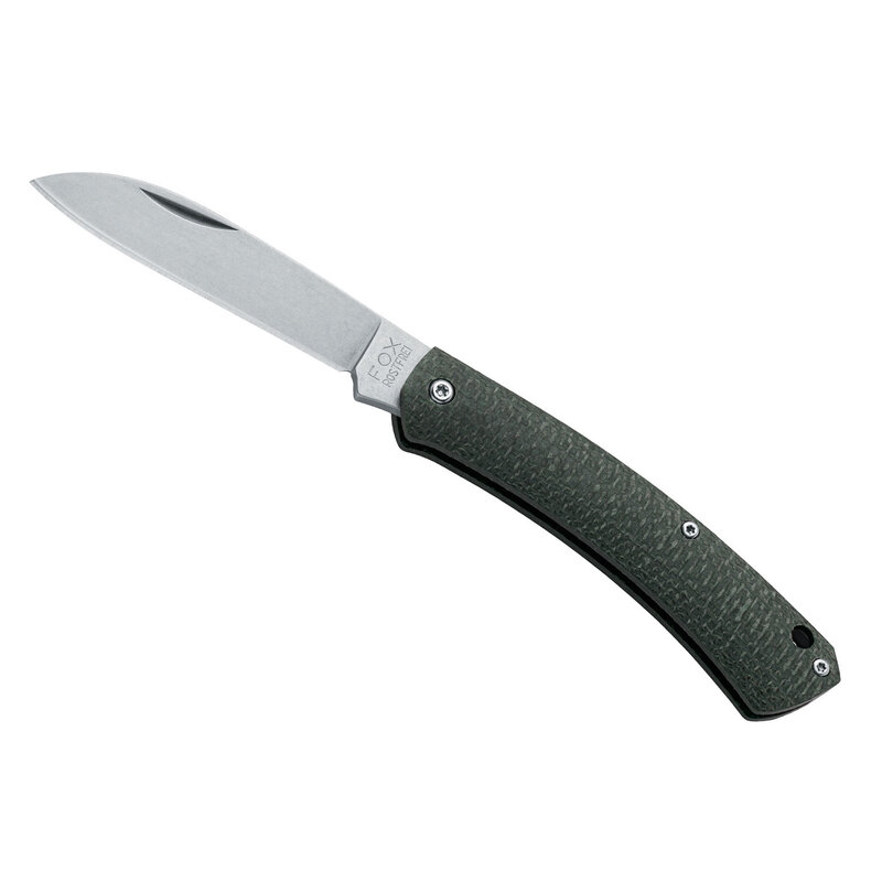 Fox Cutlery Fox - Nauta EDC- Slip Joint - Micarta Green