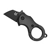 Fox Cutlery Fox - Mini-TA Folding - Black with Black Blade