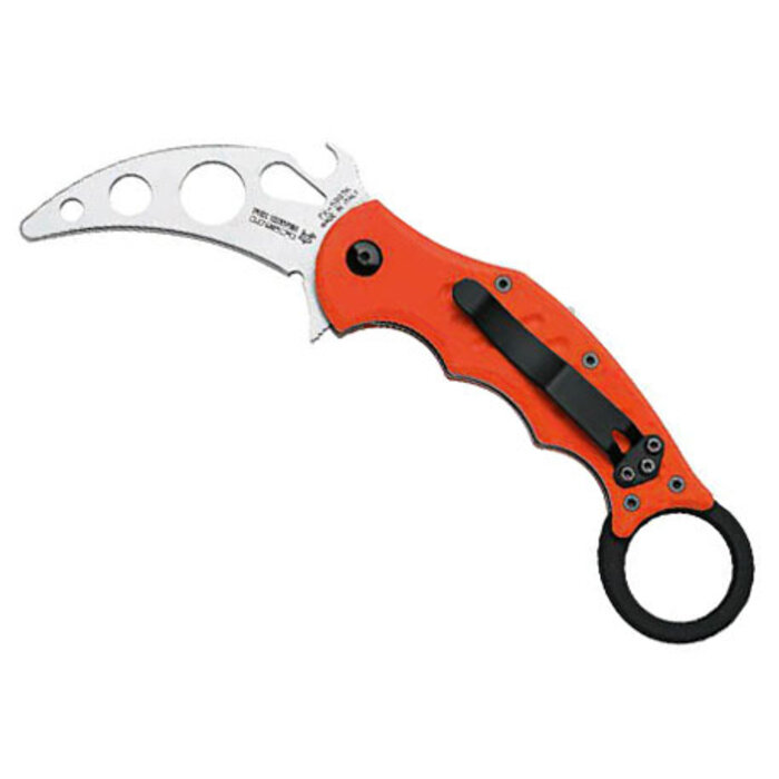 Fox Cutlery Fox - FKMD Mini Karambit - Training Knife - Orange