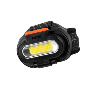 NEBO Nebo - Stirnlampe Einstein 1500 Flex - Wiederaufladbar - Schwarz