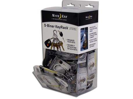 Nite Ize Nite Ize Keyrack Steel Gravity BIN 36PCS