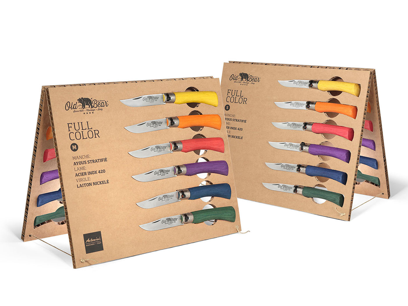 Old Bear Old Bear Display Classical Color Mix 12st