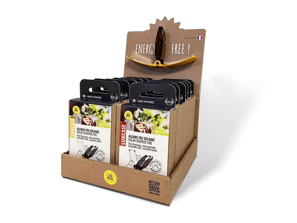 Solar Brother Solar Brother Suncase 12 PCS Box + Affichage