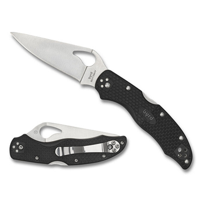 Spyderco Spyderco - Byrd Harrier 2 Lightweight - Black - 8Cr13MoV PE