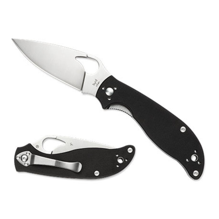 Spyderco Spyderco - Byrd Raven 2 - Black - CTS-BD1 PE