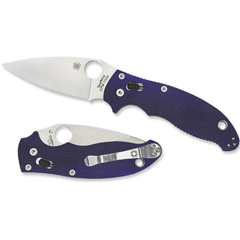 Spyderco Spyderco - Manix 2 - Dark Blue - CPM S110V PE