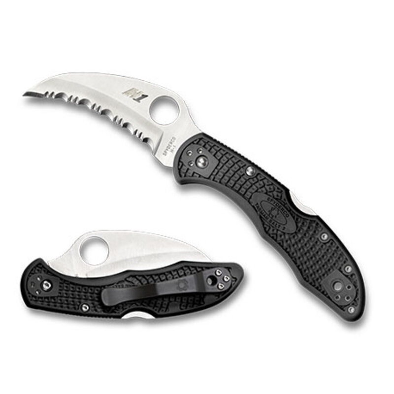 Spyderco Spyderco - Tasman Salt 2 - Black - H-1 SE