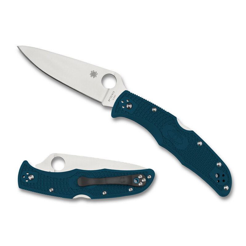 Spyderco Spyderco - Endura 4 Lightweight - Blue - K390 PE