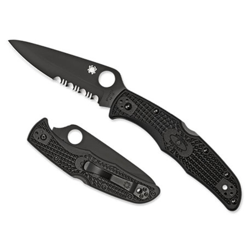 Spyderco Spyderco - Endura 4 Lightweight - Black/Black - VG-10 CE