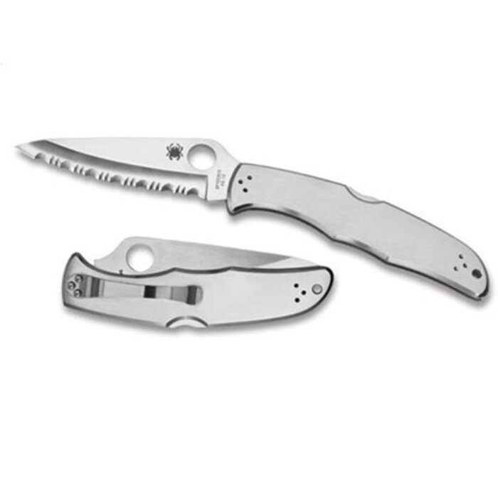 Spyderco Spyderco - Endura 4 - Silver - VG-10 SE
