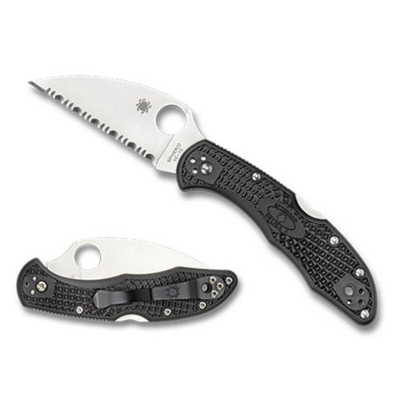 Spyderco Spyderco - Delica 4 Lightweight - Wharncliffe - Black - VG-10 SE