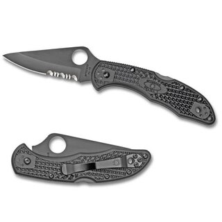 Spyderco Spyderco - Delica 4 Lightweight - Black/Black - VG-10 PS