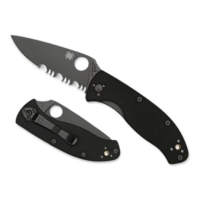 Spyderco Spyderco - Tenacious - Black/Black - 8Cr13MoV CE