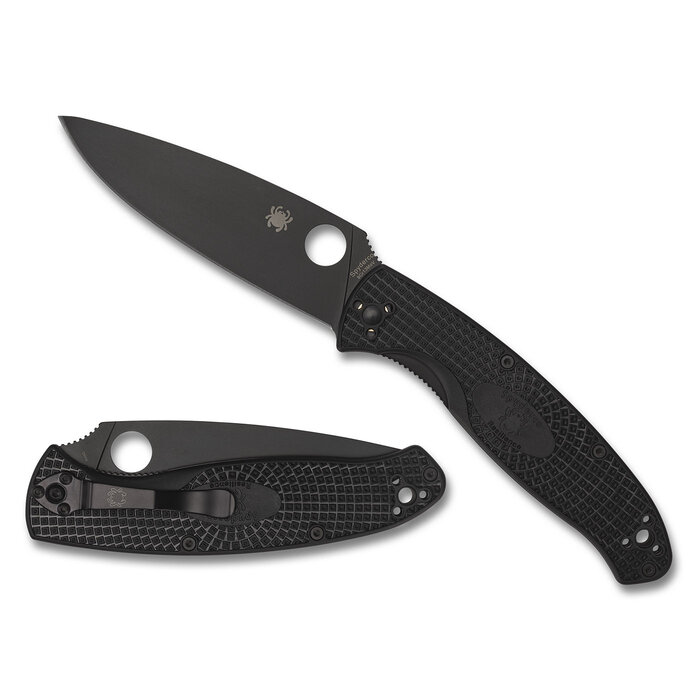 Spyderco Spyderco - Resilience Lightweight - Black/Black - 8Cr13MoV PE