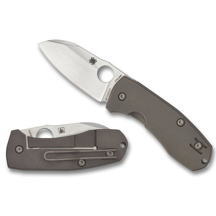 Spyderco Spyderco - Techno 2 - Titanium - CTS XHP PE