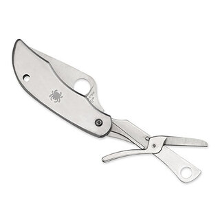Spyderco Spyderco - Clipitool Scissors - Silver - 8Cr13MoV PE