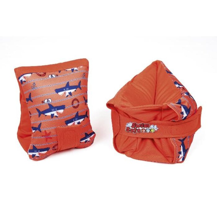 Bestway Bestway - Bracelets de natation - Swim Safe Fabric - 1-3 ans - Sharks