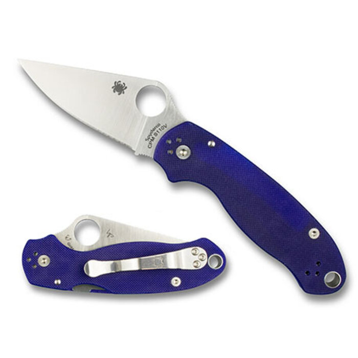 Spyderco Spyderco - Para 3 - Dark Blue - S110V PE