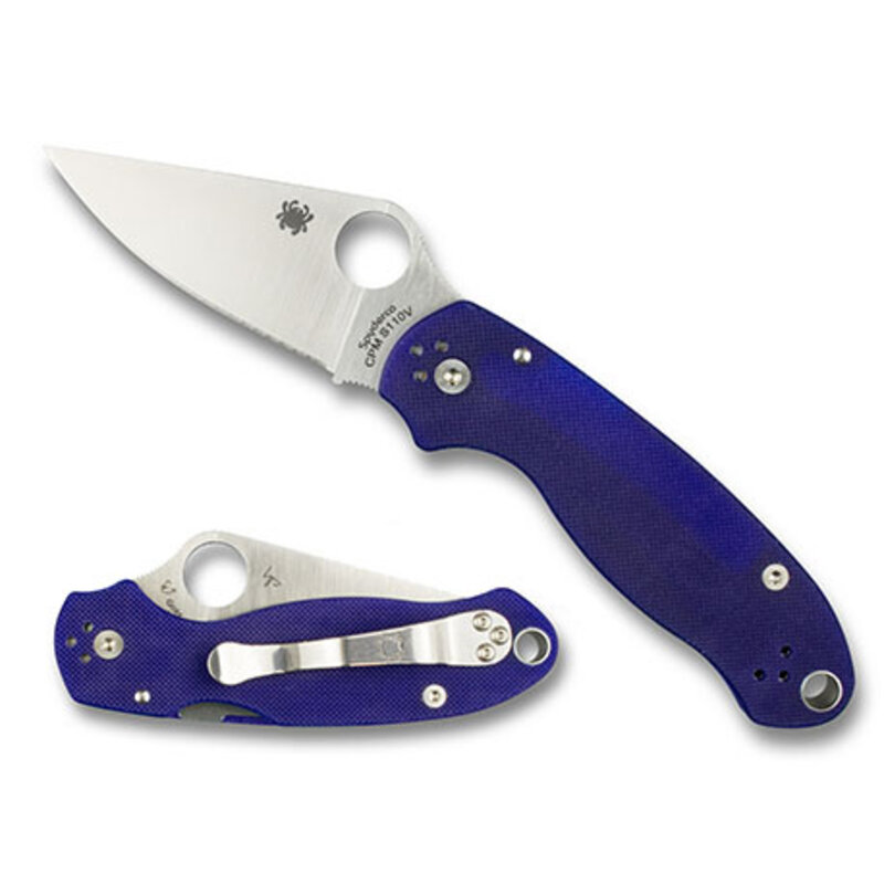 Spyderco Spyderco - Para 3 - Dark Blue - S110V PE