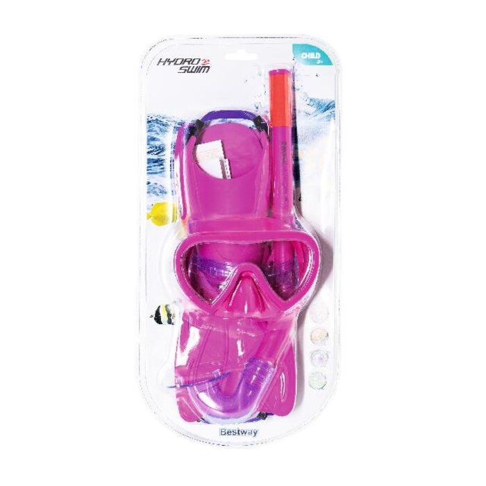 Bestway Bestway - Jeu de tubas - Crusader essentiel - 3 ans + - Rose