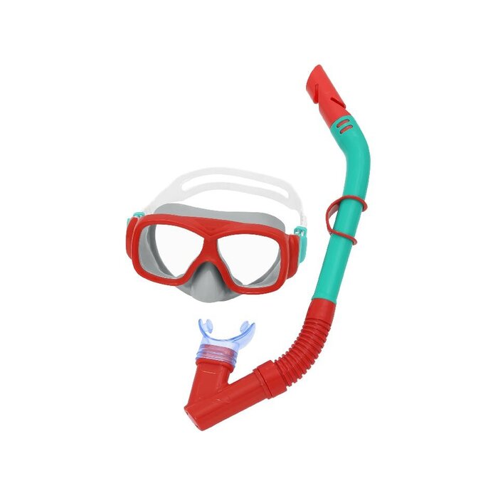 Bestway Bestway - Snorkelset - Explora - 7 jr + - Rood/Groen