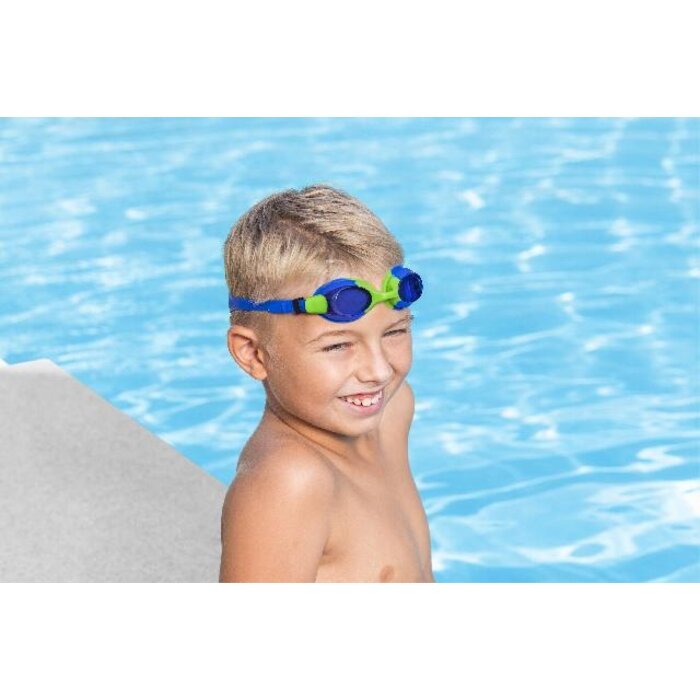 Bestway Bestway - Schwimmbrille - Lightning Pro - 7 jr + - Blau/Grün