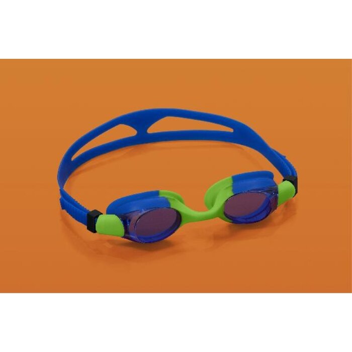 Bestway Bestway - Goggles de natation - Lightning Pro - 7 jr + - Bleu/Vert