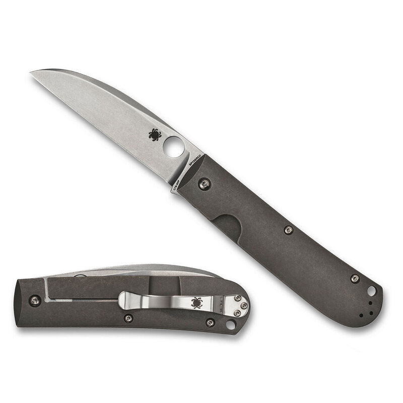 Spyderco Spyderco - Swayback - Titanium - CTS XHP PE