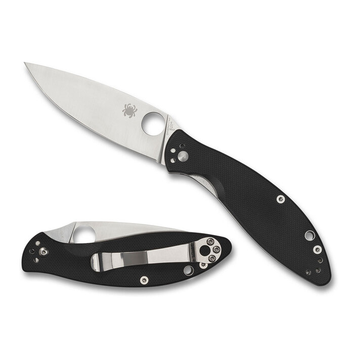 Spyderco Spyderco - Astute - Black - 8CR13MoV PE