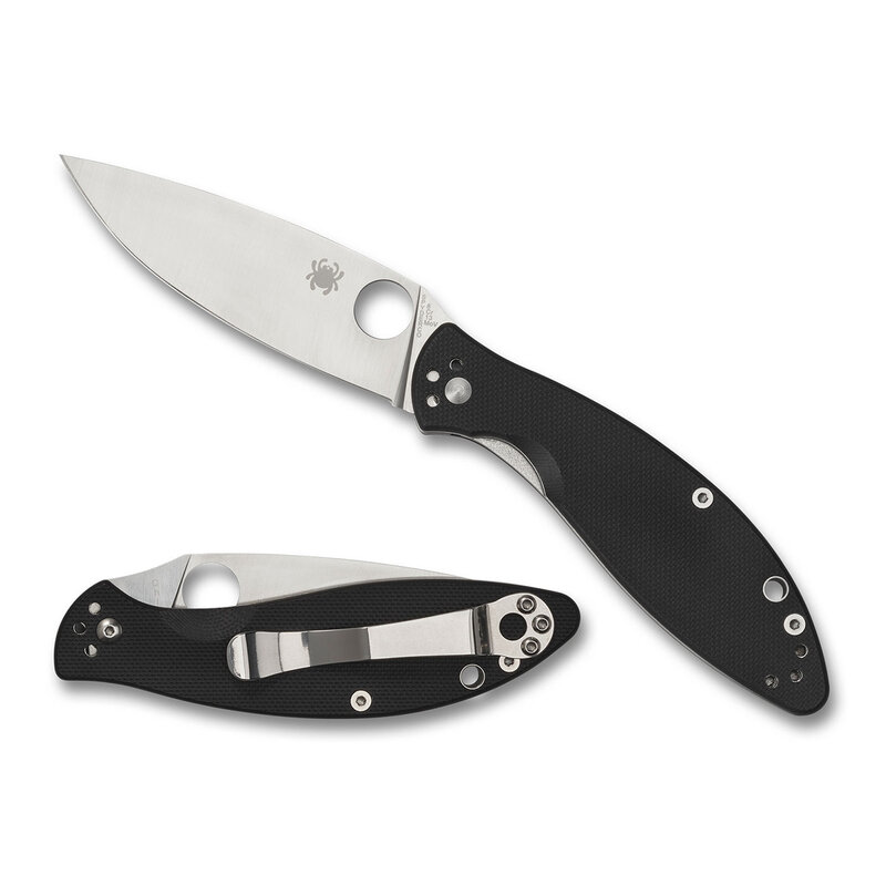Spyderco Spyderco - Astute - Black - 8CR13MoV PE